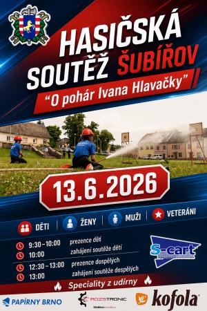 Hasičská soutěž 2026
